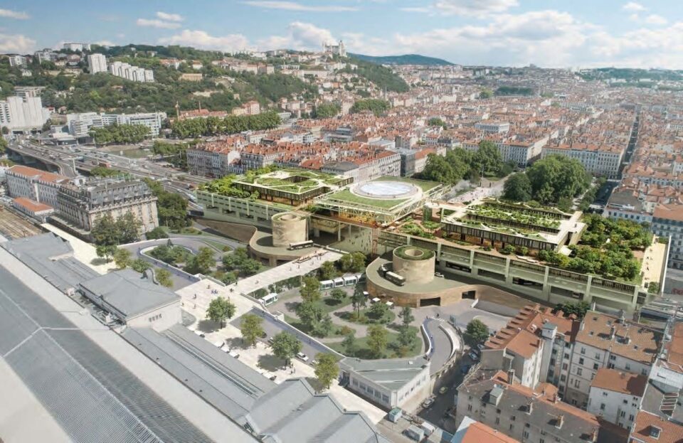 Gare de Perrache de Lyon
